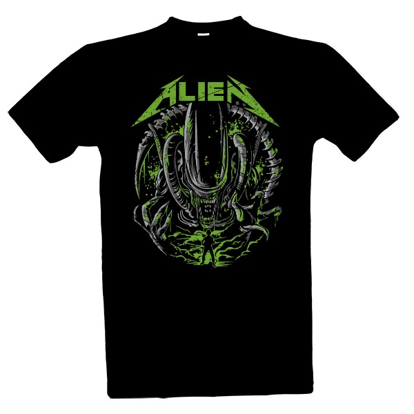 Tričko s potiskem Alien