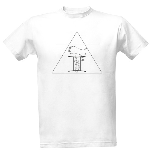 Tričko s potiskem Blíženci 