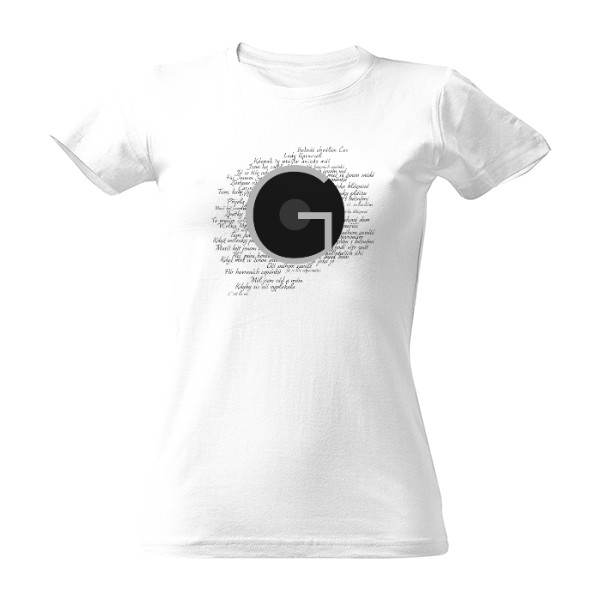 Tričko s potiskem Písně Karla Gotta 