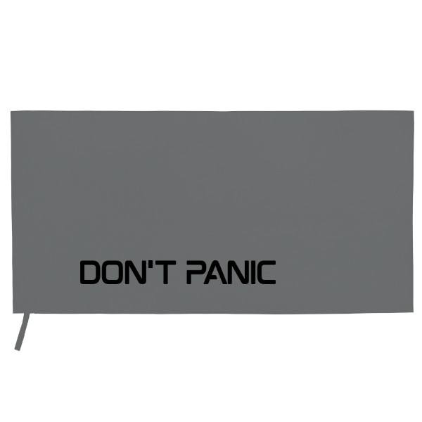 Sportovní ručník z mikrovlákna s potiskem Ručník DON´T PANIC