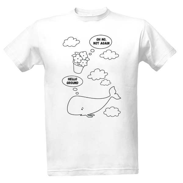 Tričko s potiskem Stopařův průvodce