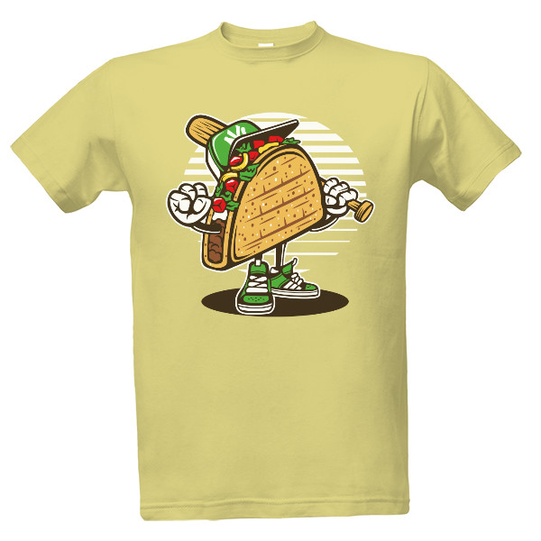 Tričko s potlačou Taco
