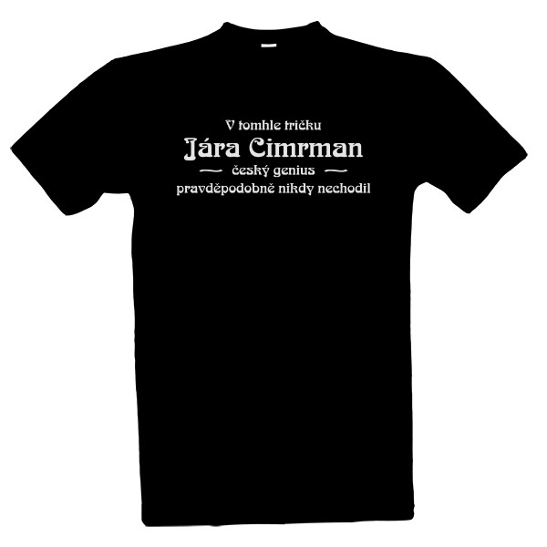 Tričko s potiskem Tričko Járy Cimrmana