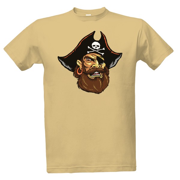 Tričko s pirátem