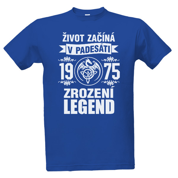 Zrození legend 1973 bílý tisk