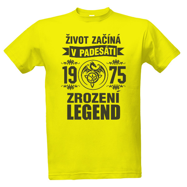 Zrození legend 1973 černý tisk