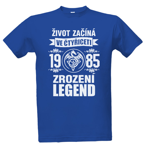 Zrození legend 1983 bílý tisk