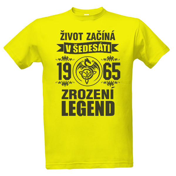 Zrození legend 1963 černý tisk